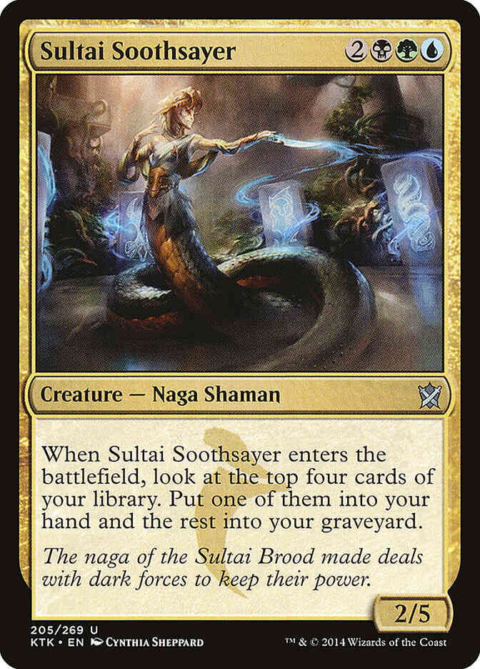 Sultai Soothsayer [205] [Khans Of Tarkir] [Non-Foil]