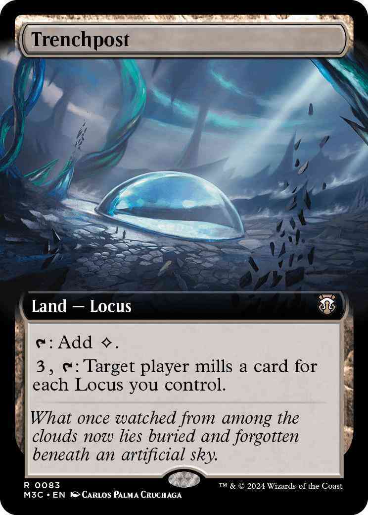Trenchpost [83] [Extended Art] [Modern Horizons 3: Commander] [Non-Foil]