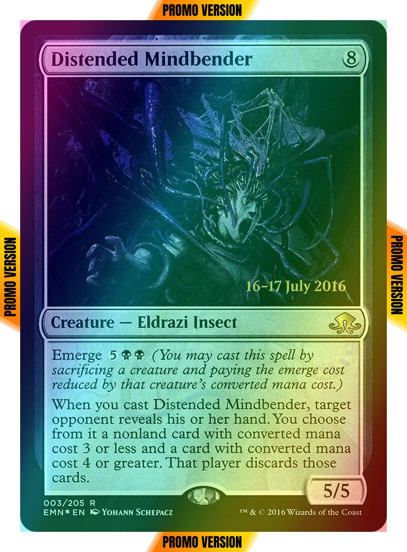 Distended Mindbender [3s] [Eldritch Moon Promos] [Foil]