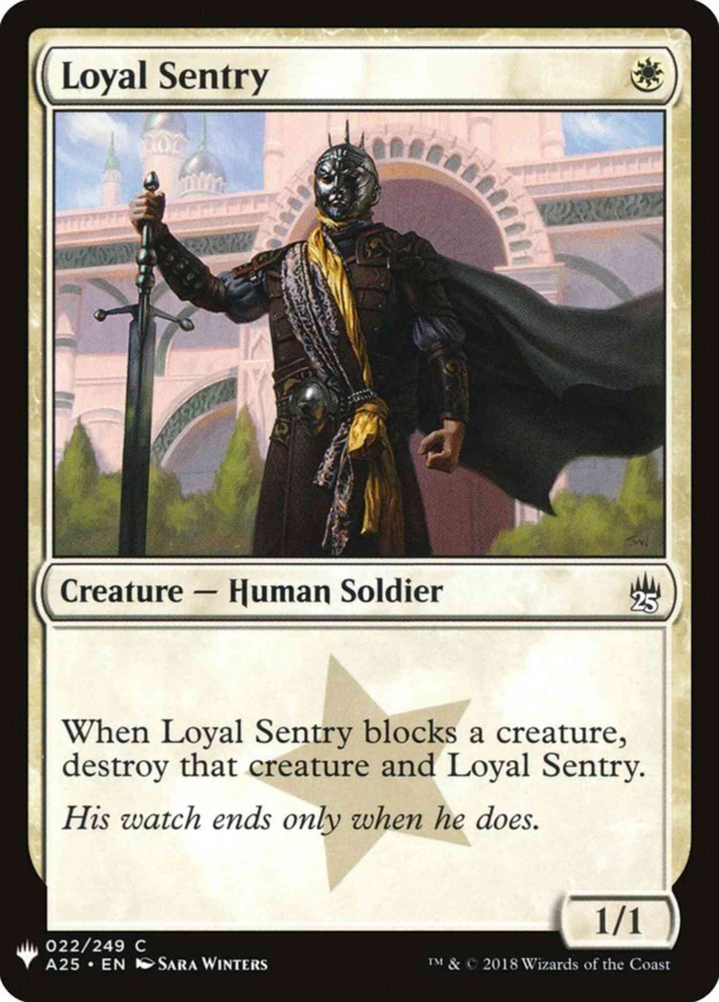 Loyal Sentry [A25-22] [The List] [Non-Foil]