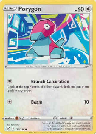 Porygon - 140/196 - Common [swsh11-140] [Non-Holo]