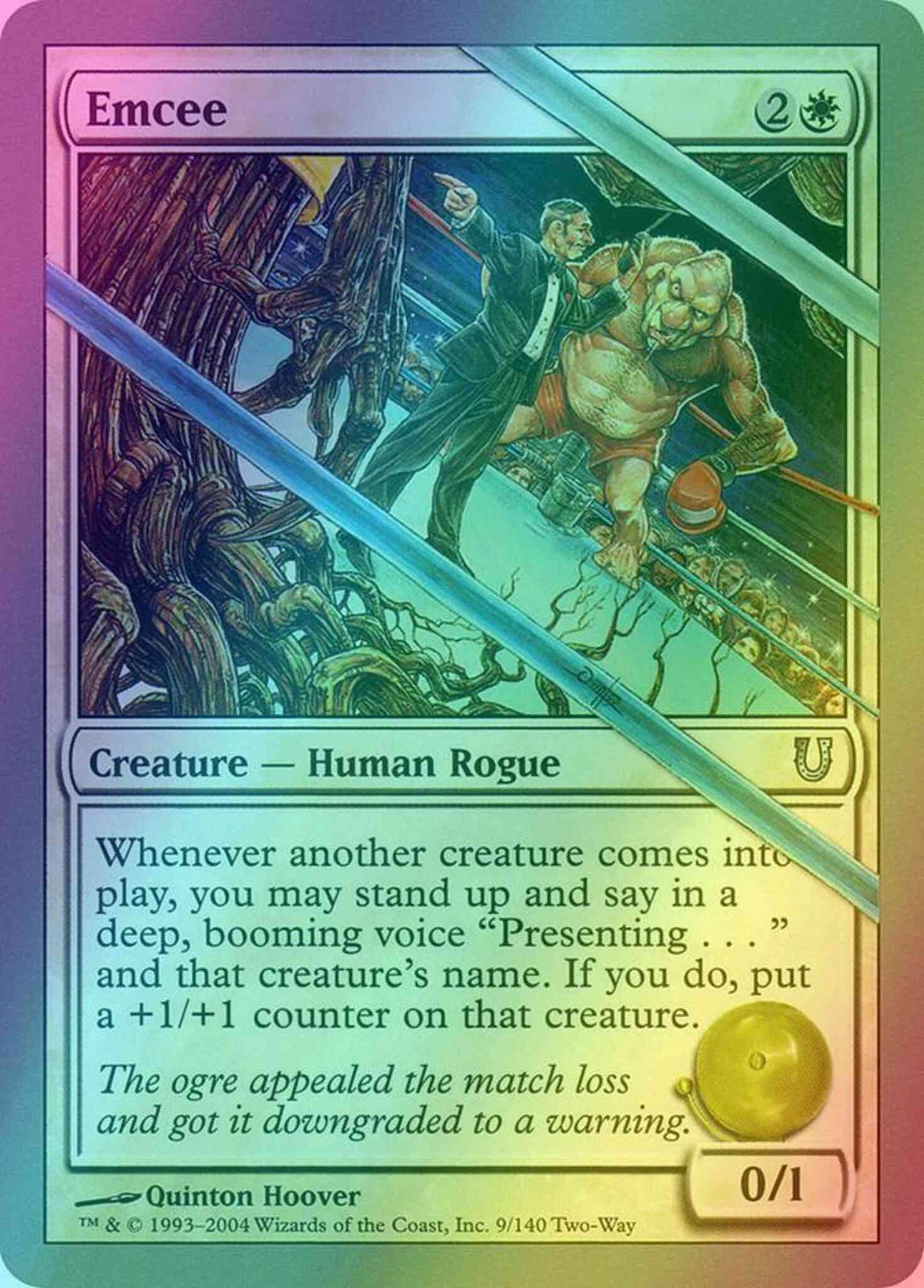 Emcee [9] [Unhinged] [Foil]