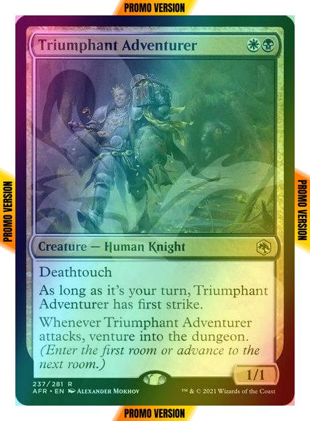 Triumphant Adventurer [237x] [Ampersand] [Adventures in the Forgotten Realms Promos] [Foil]
