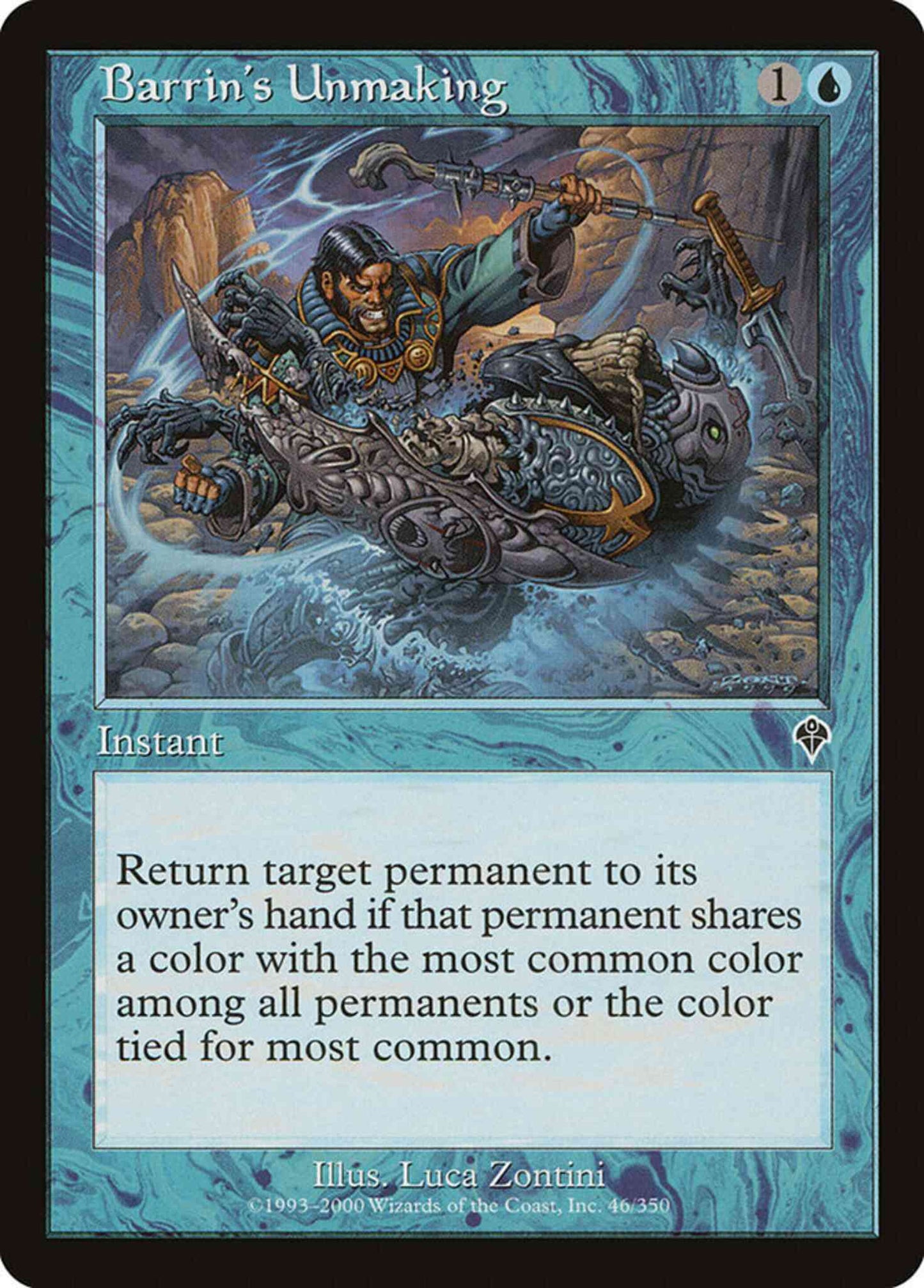 Barrin's Unmaking [46] [Invasion] [Non-Foil]