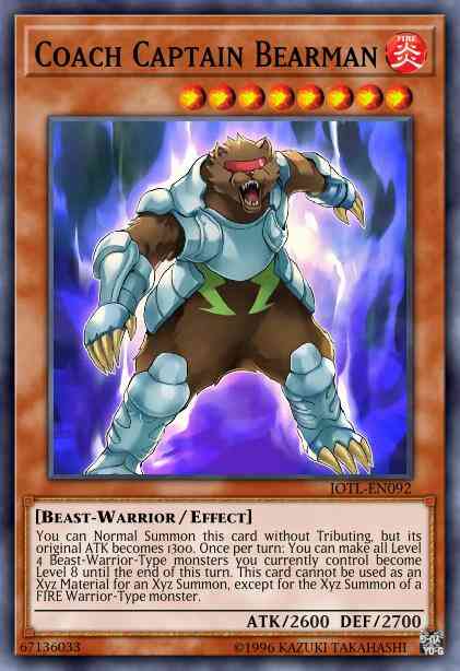 Coach Captain Bearman - JOTL-EN092 - Ultra Rare - Unlimited