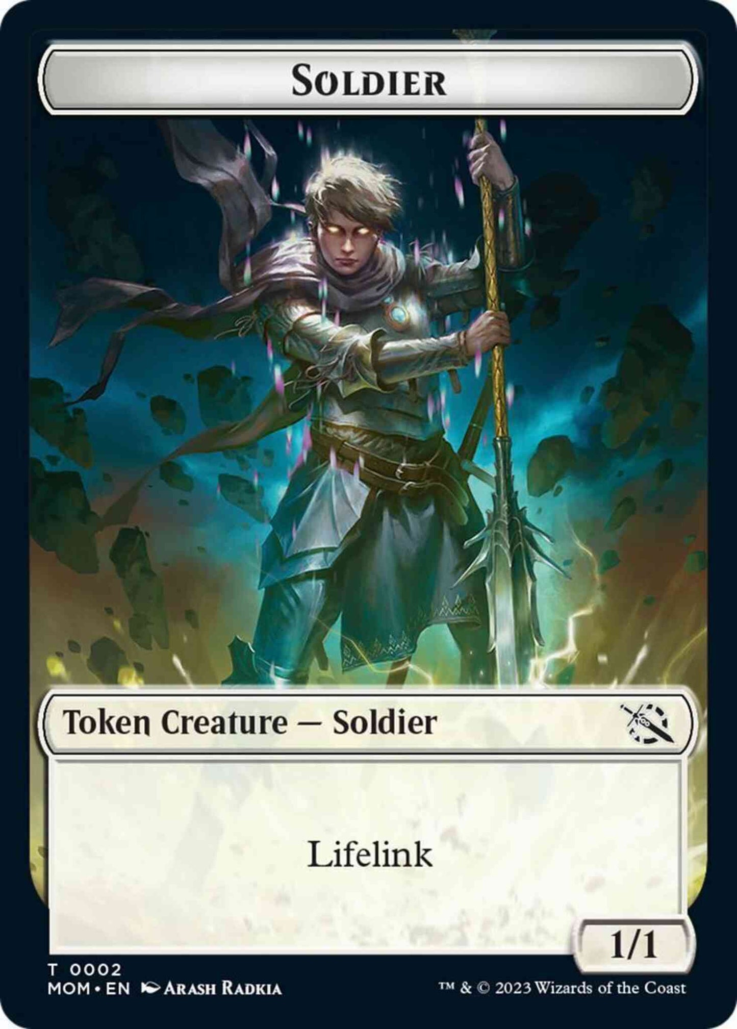Soldier Token [02] [March of the Machine: Tokens] [Non-Foil]