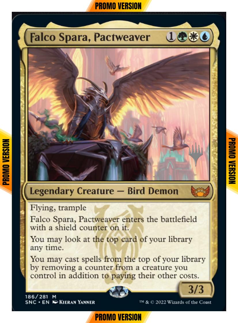 Falco Spara, Pactweaver [Promo Pack] [186p] [Streets of New Capenna: Promos] [Non-Foil]