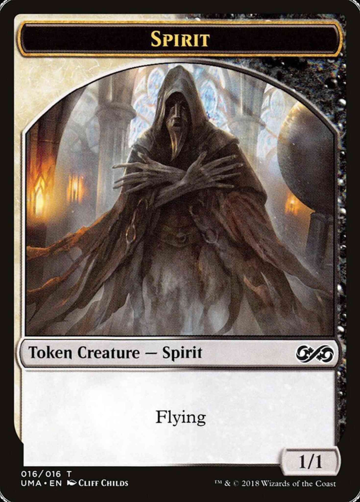 Spirit Token [16] [Ultimate Masters Tokens] [Non-Foil]