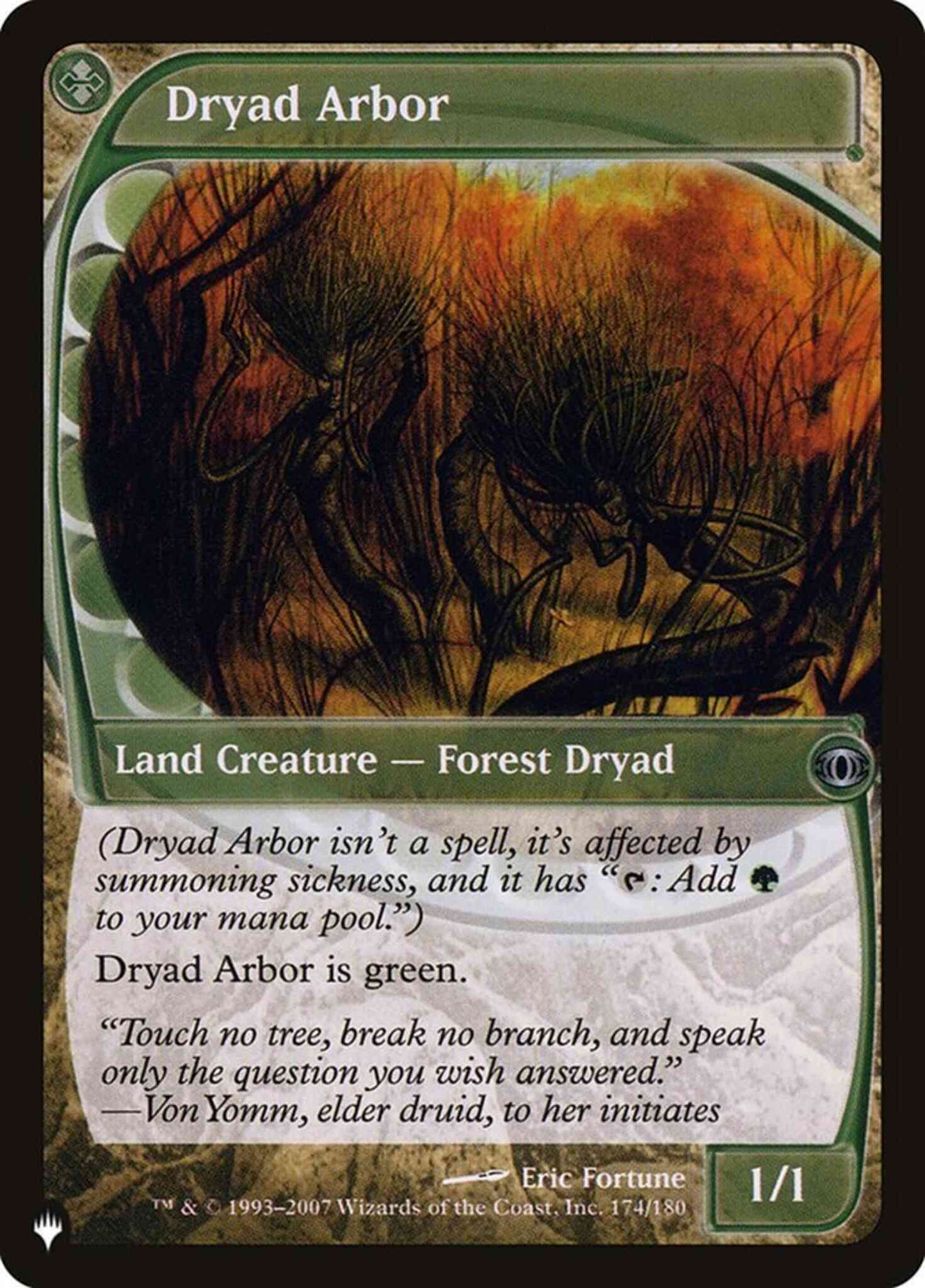 Dryad Arbor [FUT-174] [The List] [Non-Foil]