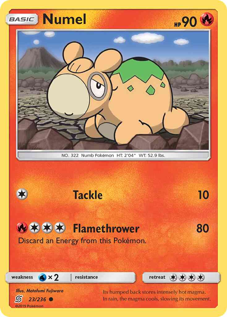 Numel - 23/236 - Common [sm11-23] [Reverse Holo]