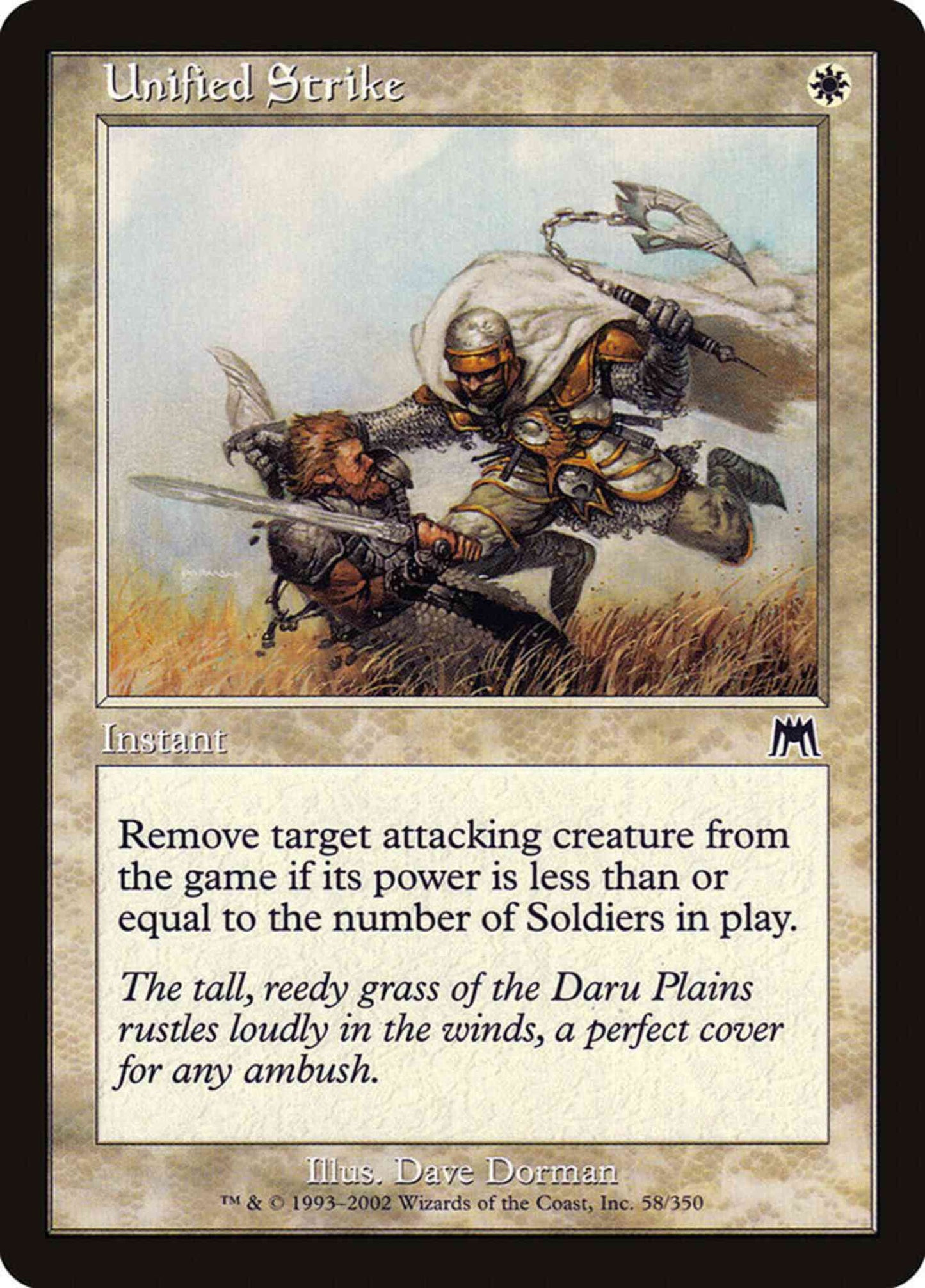 Unified Strike [58] [Onslaught] [Non-Foil]
