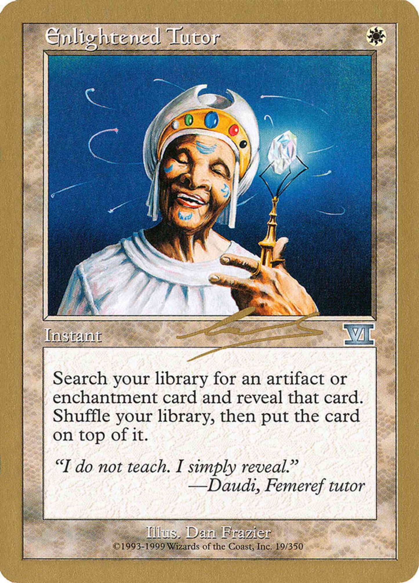 Enlightened Tutor [nl19] [Nicolas Labarre] [World Championship Decks 2000] [Non-Foil]