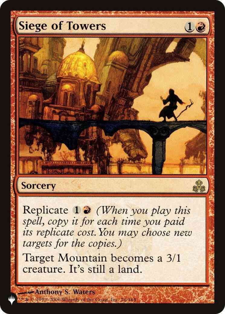 Siege of Towers [GPT-76] [The List] [Non-Foil]