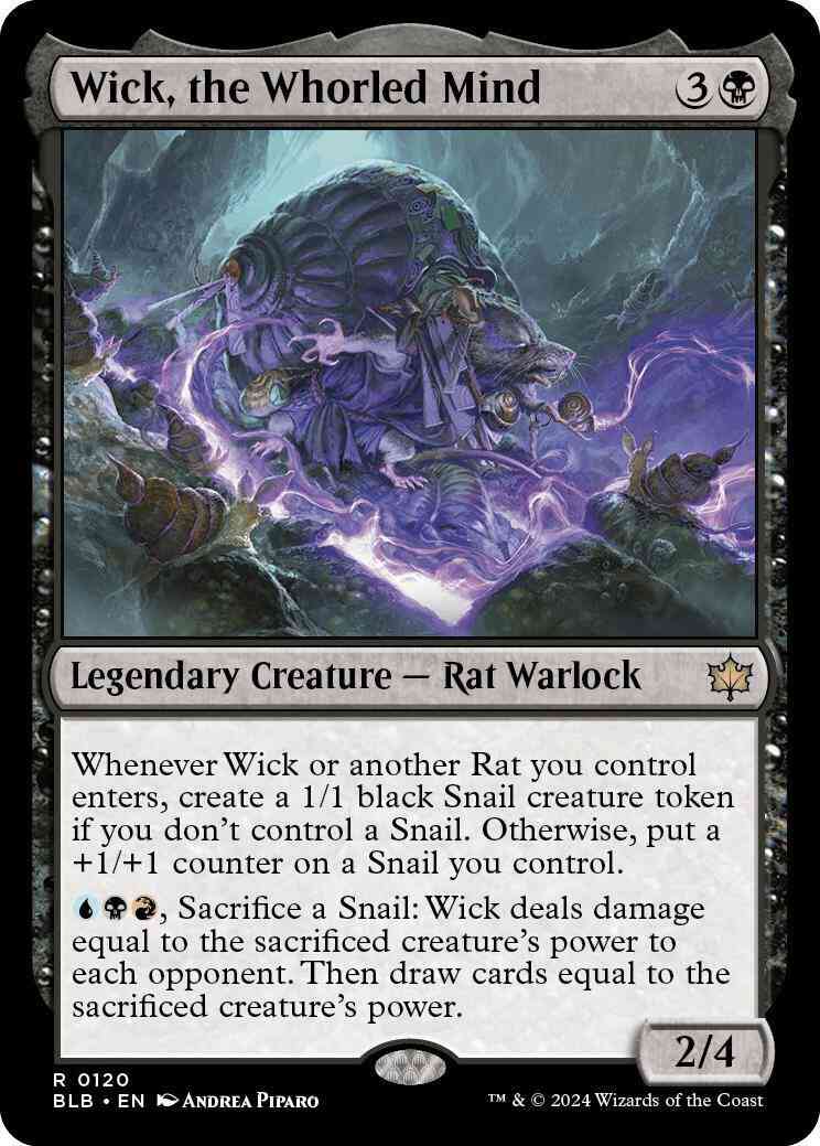 Wick, the Whorled Mind [120] [Bloomburrow] [Non-Foil]
