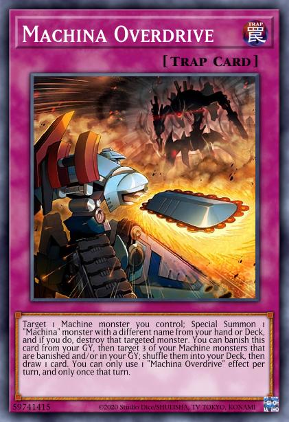 Machina Overdrive - SR10-EN034 - Common - 1st Edition