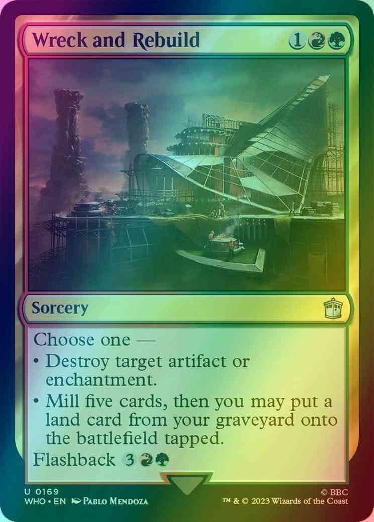 Wreck and Rebuild [169] [Universes Beyond: Doctor Who] [Foil]