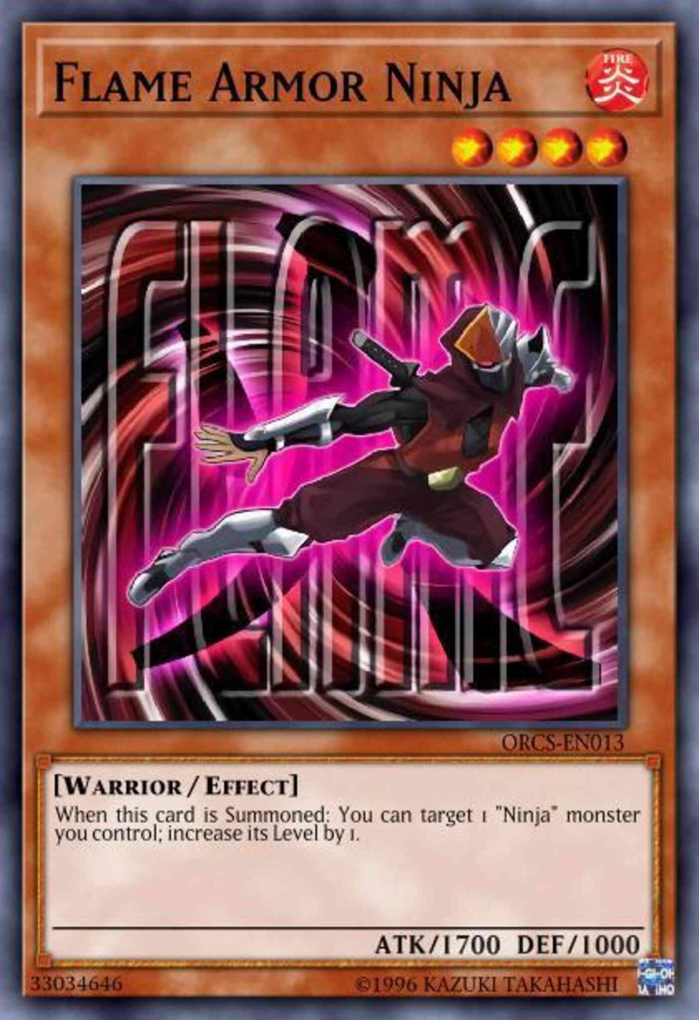 Flame Armor Ninja - SP13-EN015 - Starfoil Rare - Unlimited