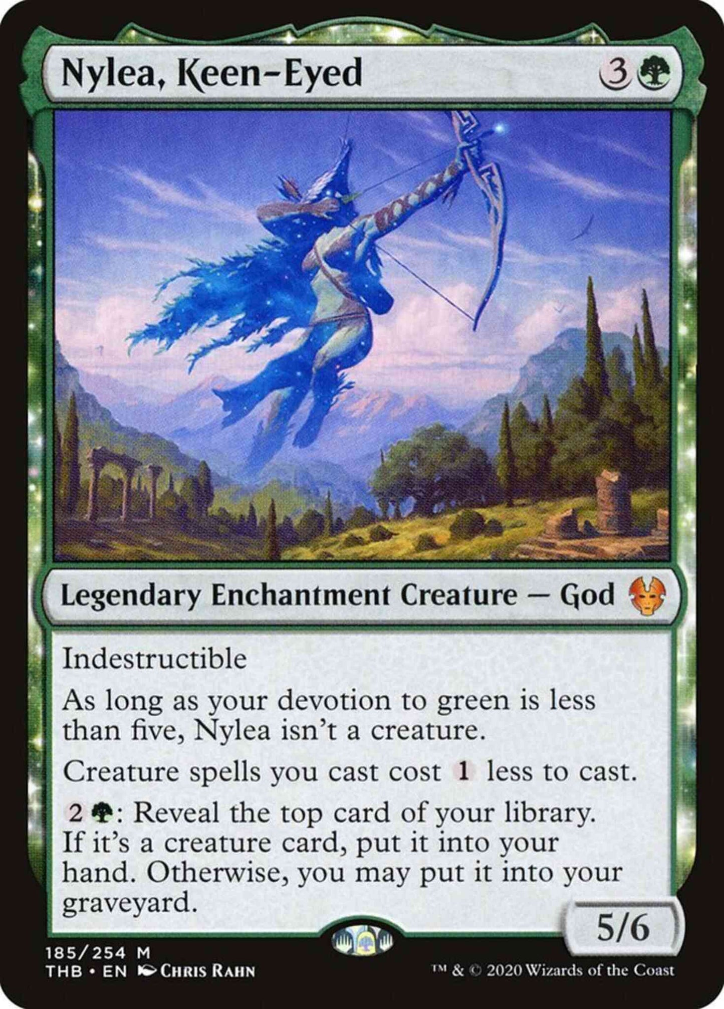 Nylea, Keen-Eyed [185] [Theros Beyond Death] [Non-Foil]