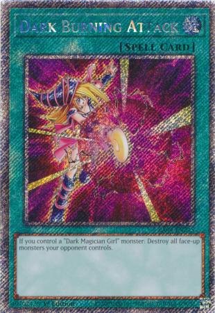 Dark Burning Attack - RA04-EN245 - Platinum Secret Rare - 1st Edition