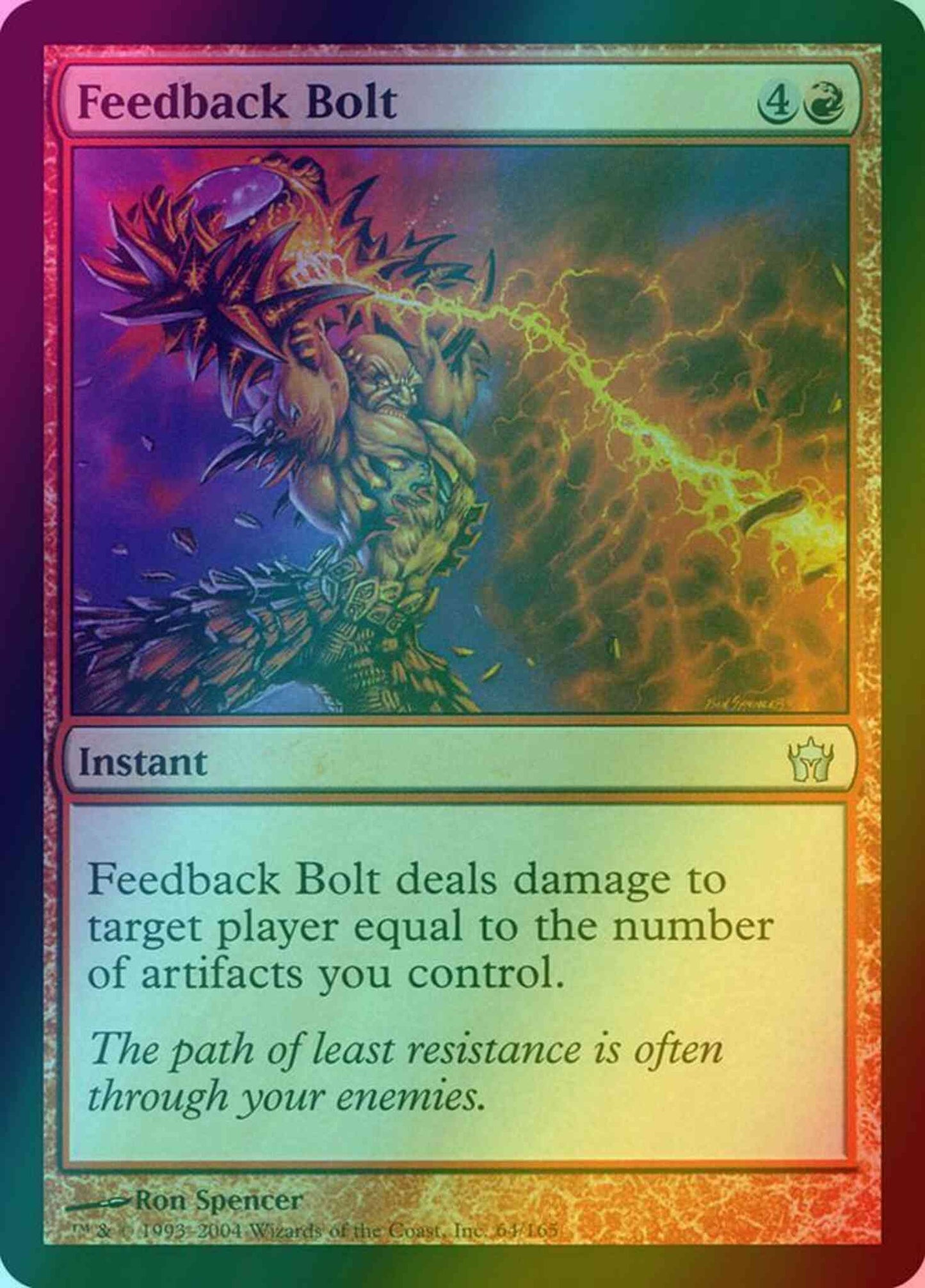 Feedback Bolt [64] [Fifth Dawn] [Foil]