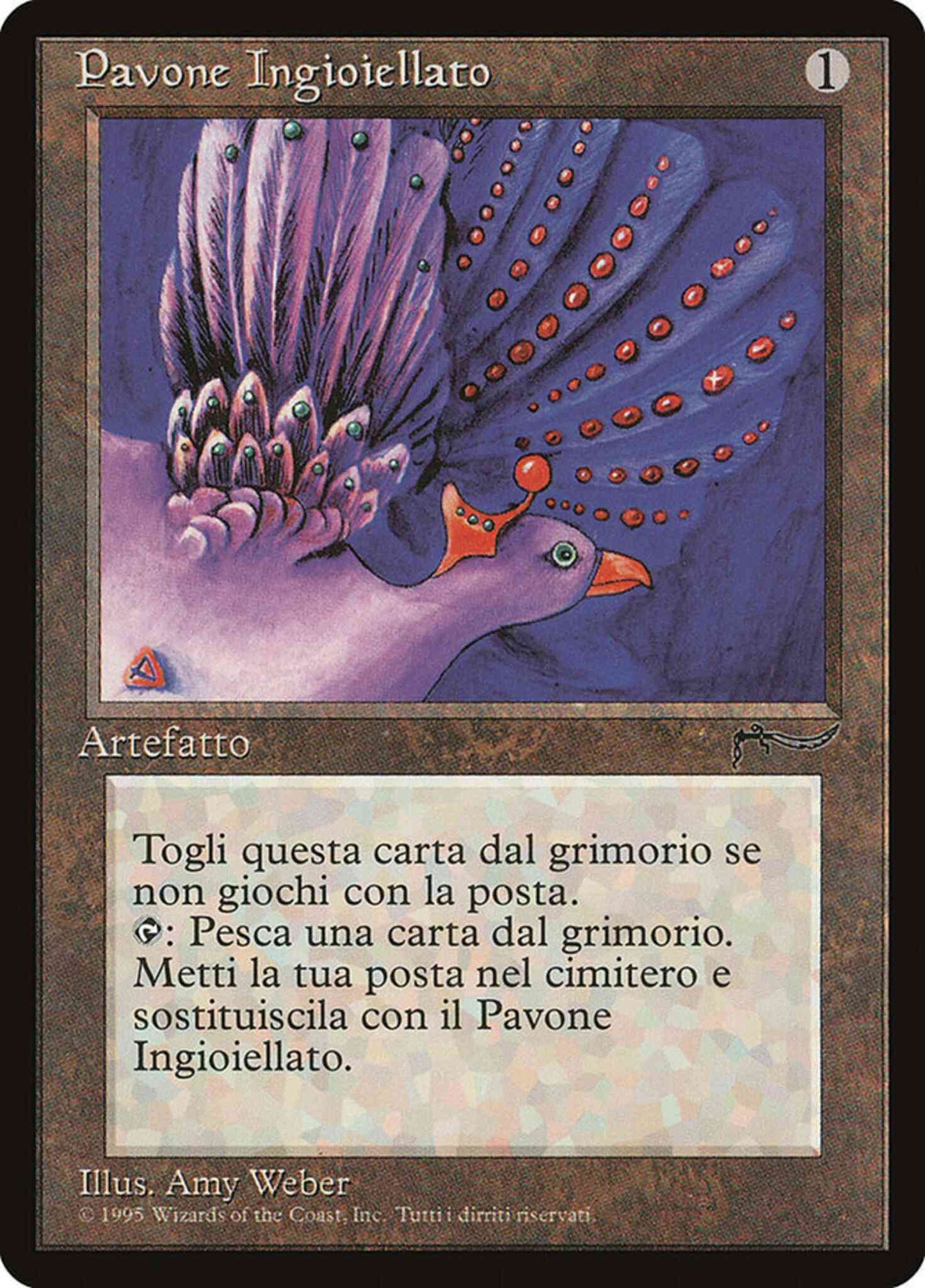 Jeweled Bird - Italian [128] [Rinascimento] [Non-Foil]