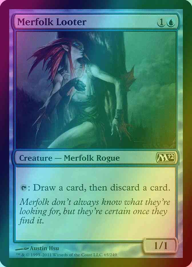 Merfolk Looter [65] [Magic 2012] [Foil]