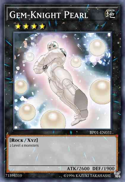Gem-Knight Pearl - HA06-EN050 - Secret Rare - 1st Edition