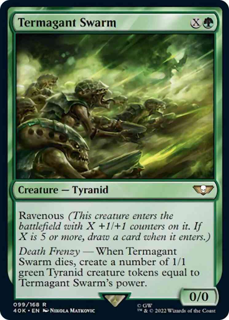 Termagant Swarm [99] [Universes Beyond: Warhammer 40,000] [Non-Foil]