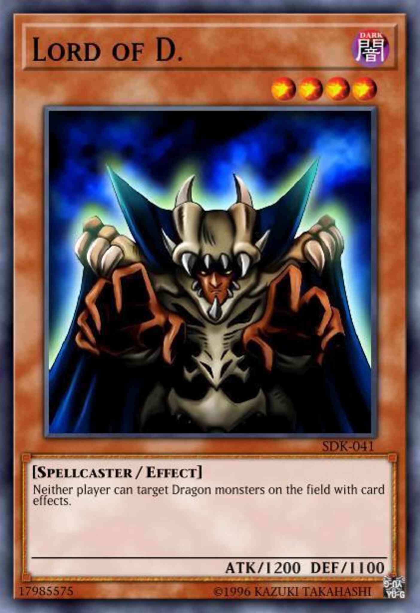 Lord of D. - RP01-EN086 - Rare - Unlimited