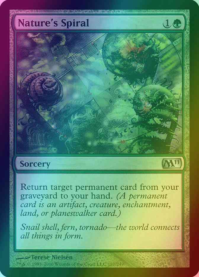 Nature's Spiral [187] [Magic 2011] [Foil]
