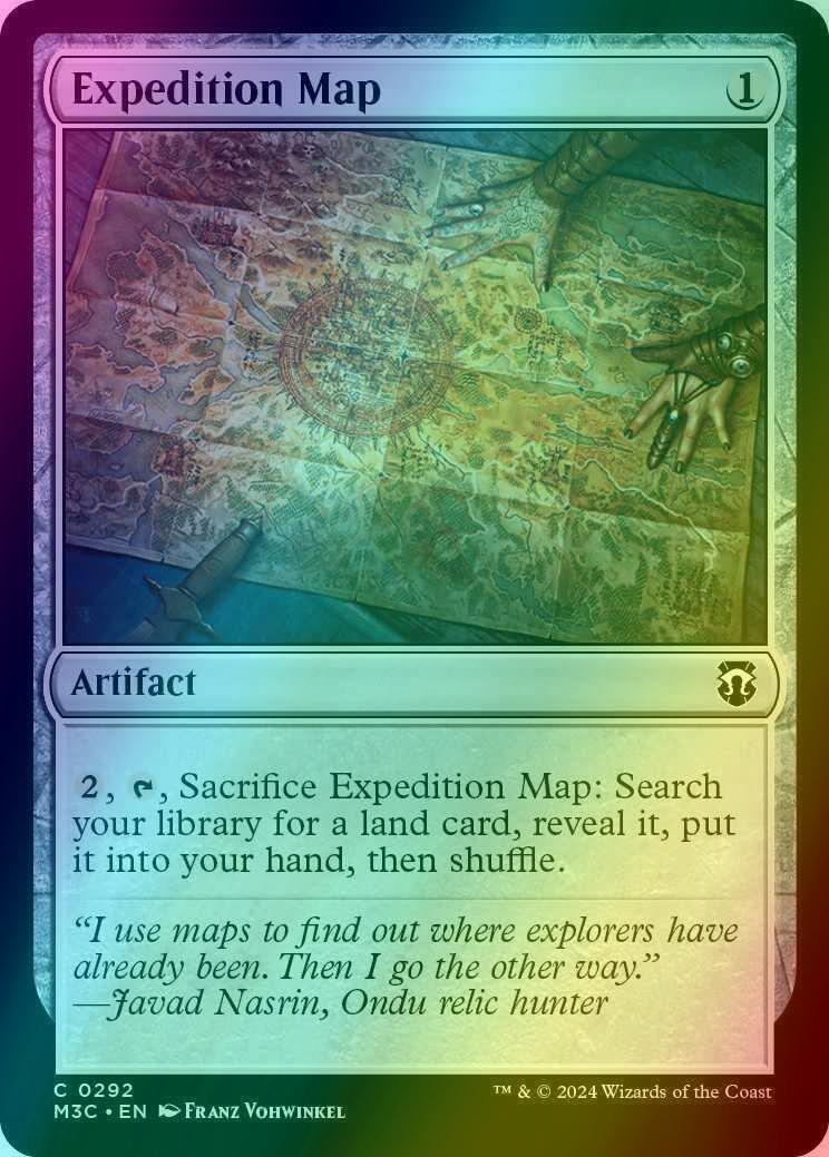 Expedition Map [292] [Modern Horizons 3: Commander] [Ripple Foil]