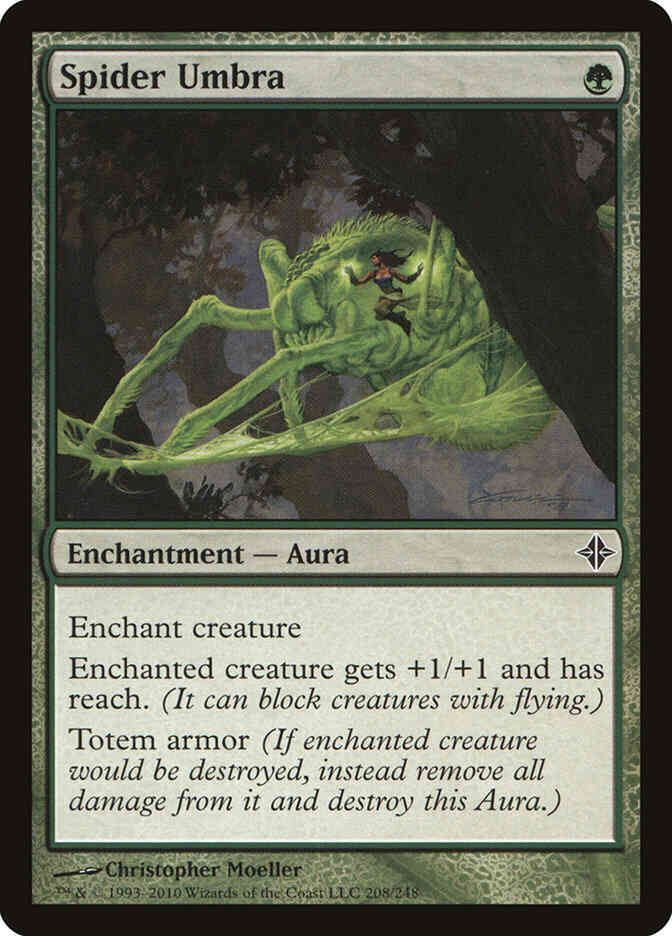 Spider Umbra [208] [Rise Of The Eldrazi] [Non-Foil]