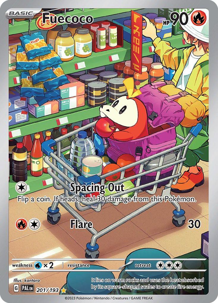 Fuecoco - 201/193 - Illustration Rare [sv02-201] [Ultra]