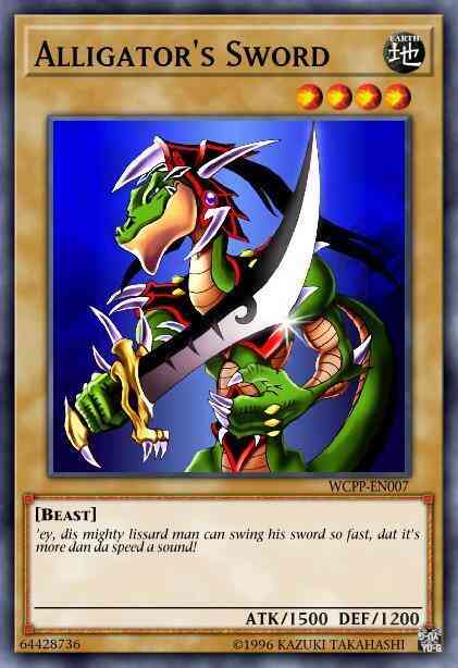 Alligator's Sword - TU08-EN006 - Rare - Unlimited