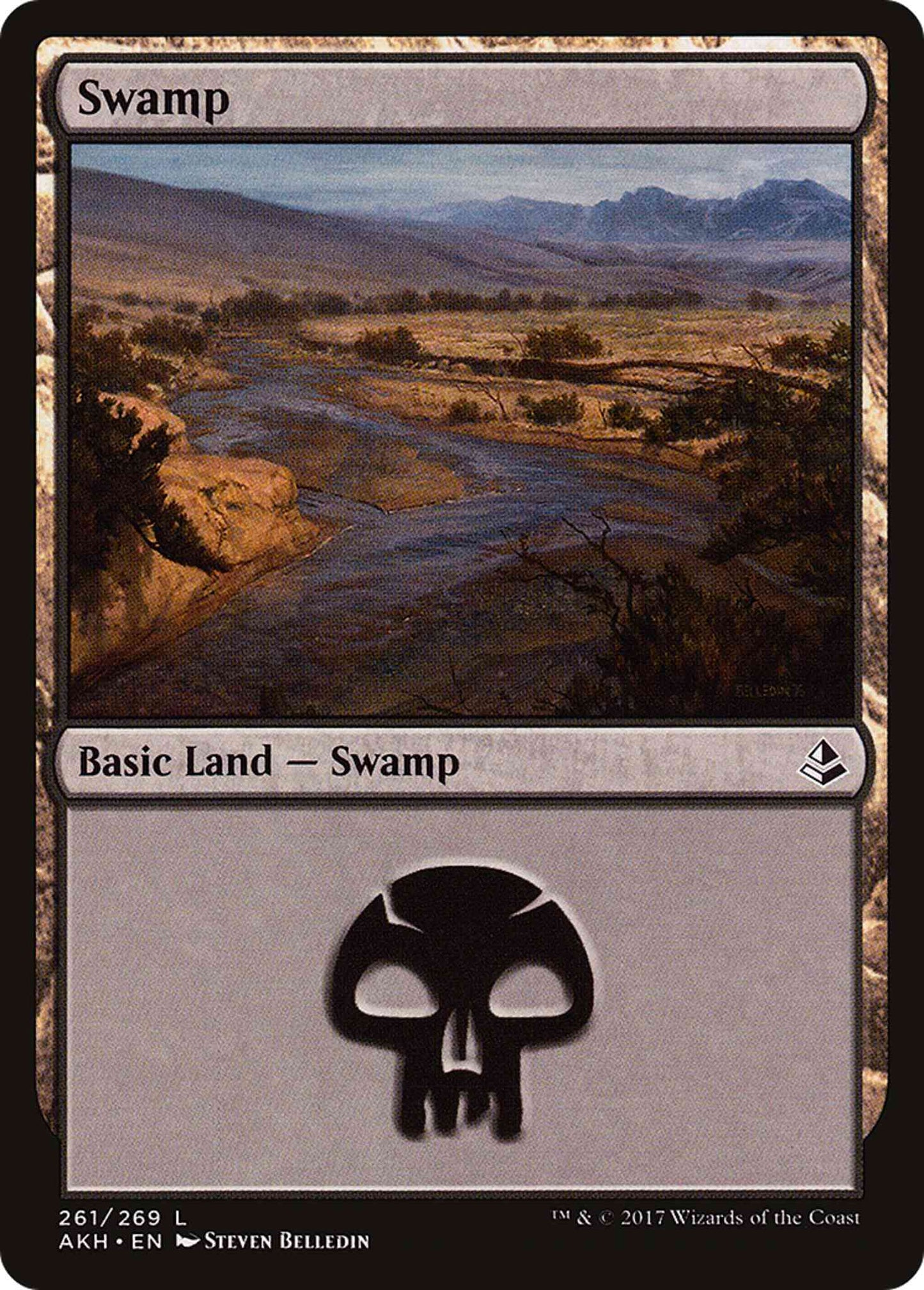 Swamp [261] [Amonkhet] [Non-Foil]