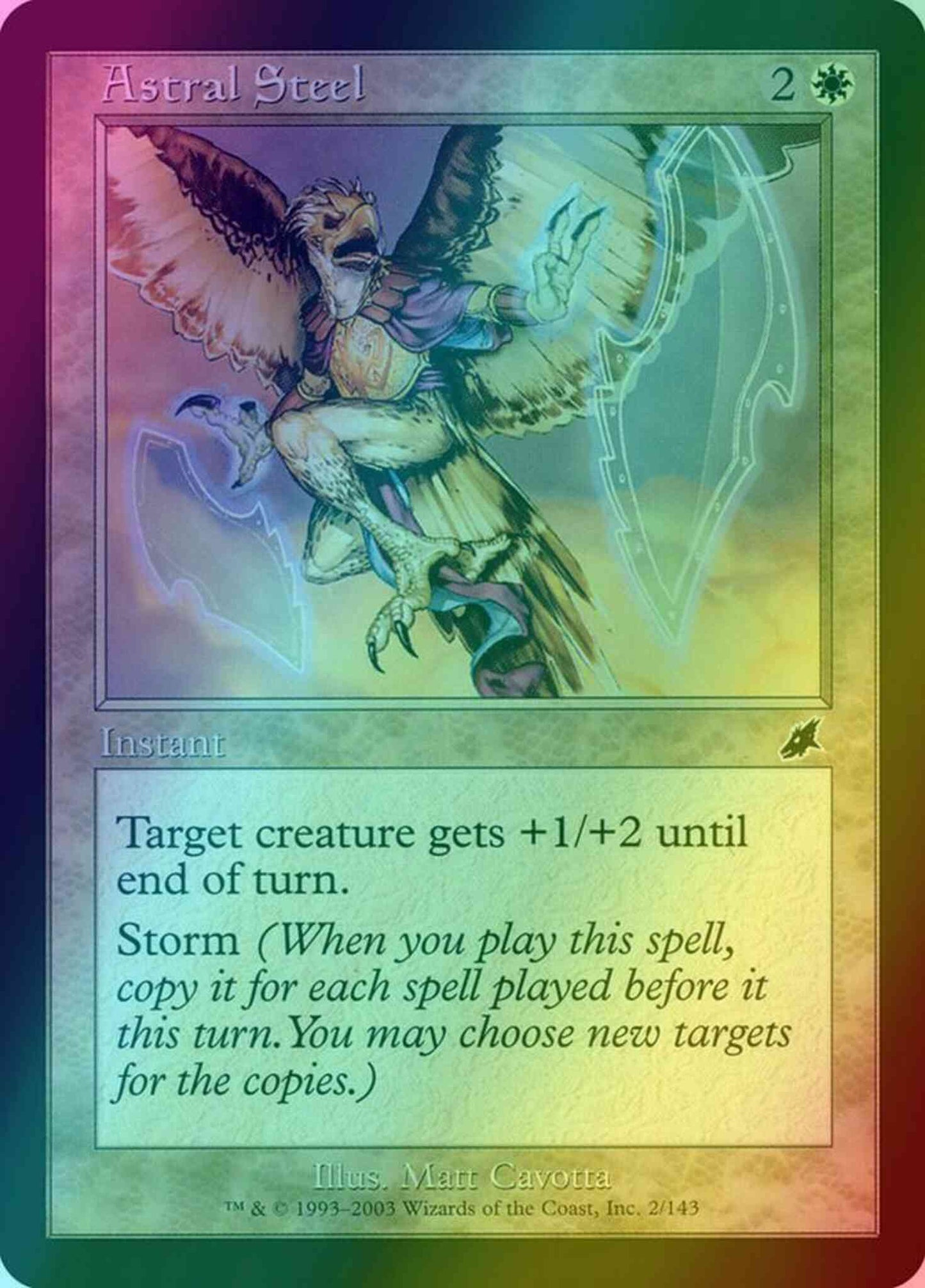 Astral Steel [2] [Scourge] [Foil]