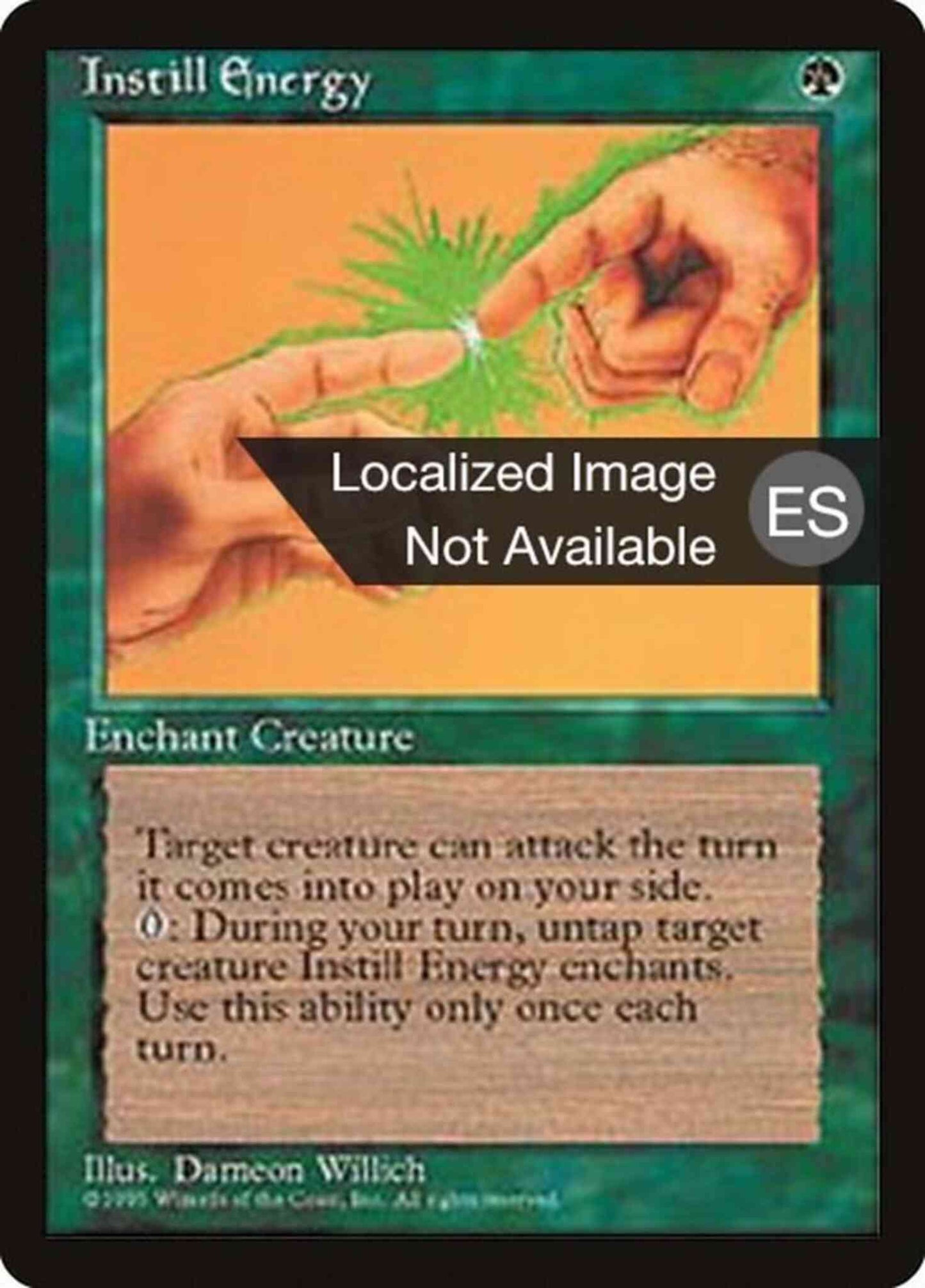 Instill Energy - Chinese [252] [Fourth Edition Black Border: Chinese] [Non-Foil]