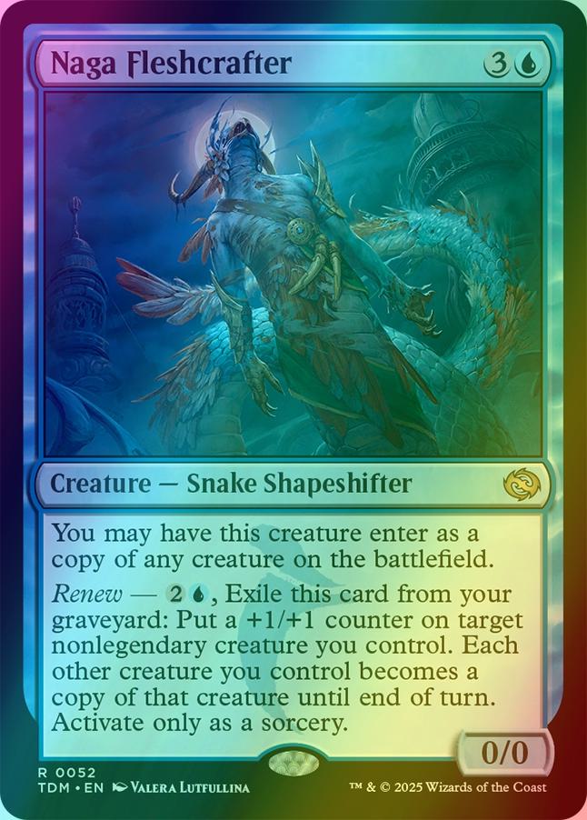 Naga Fleshcrafter [52] [Tarkir: Dragonstorm] [Foil]