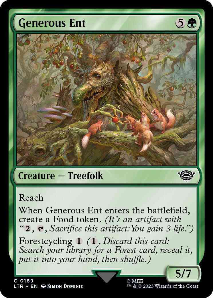 Generous Ent [169] [The Lord of the Rings: Tales of Middle-earth] [Non-Foil]
