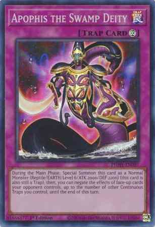 Apophis the Swamp Deity - PHHY-EN097 - Super Rare - 1st Edition