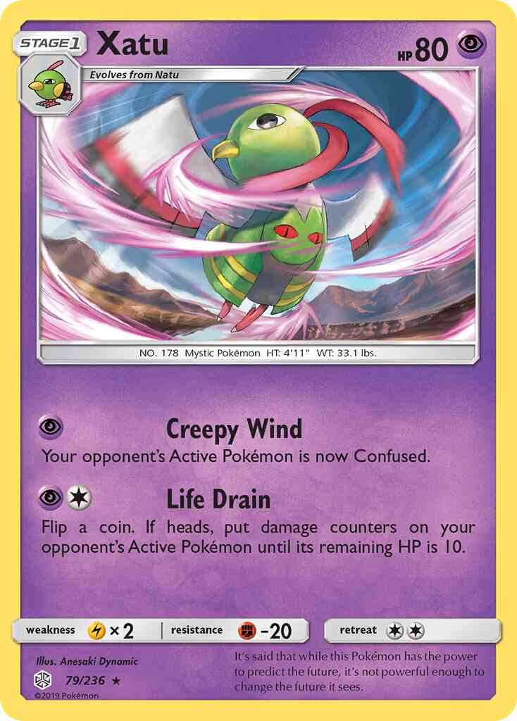 Xatu - 79/236 - Rare [sm12-79] [Non-Holo]