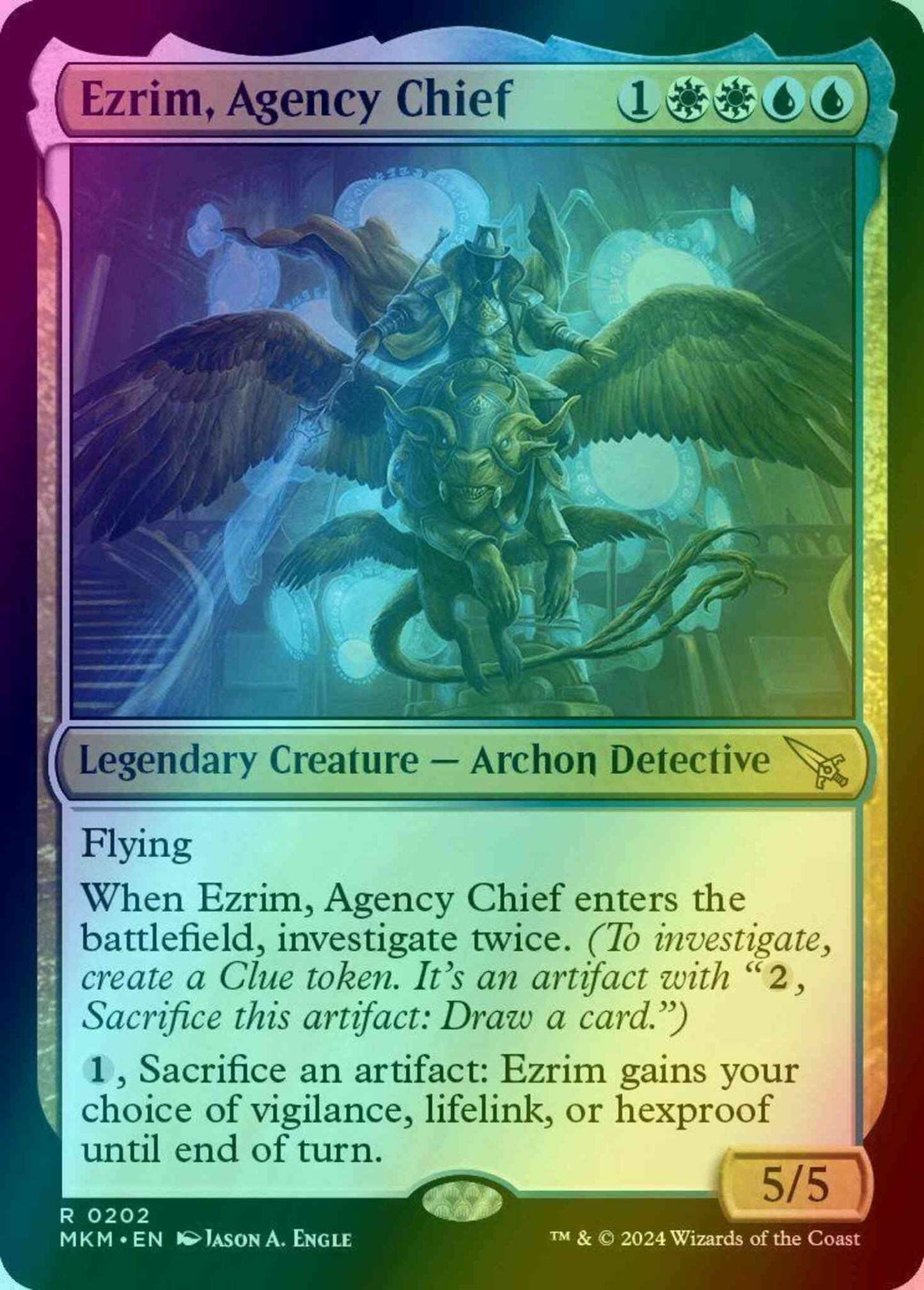 Ezrim, Agency Chief [202] [Murders at Karlov Manor] [Foil]