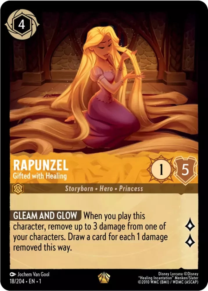 Rapunzel - Gifted with Healing - 18/204 [The First Chapter] [Non-Foil]
