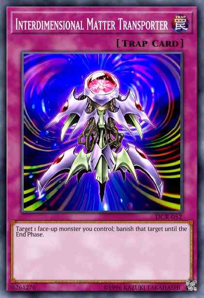 Interdimensional Matter Transporter - BP01-EN098 - Starfoil Rare - Unlimited