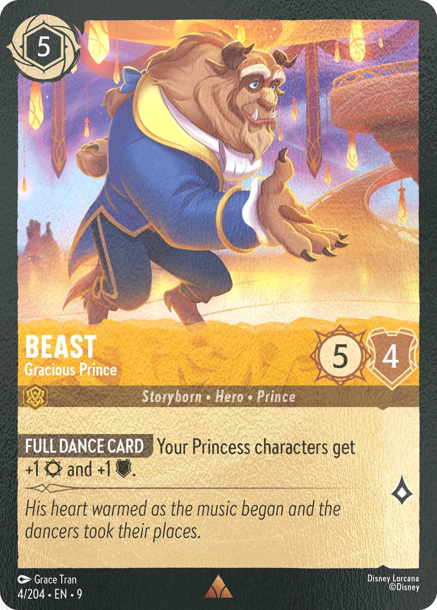 Beast - Gracious Prince - 4/204 [Fabled] [Cold Foil]