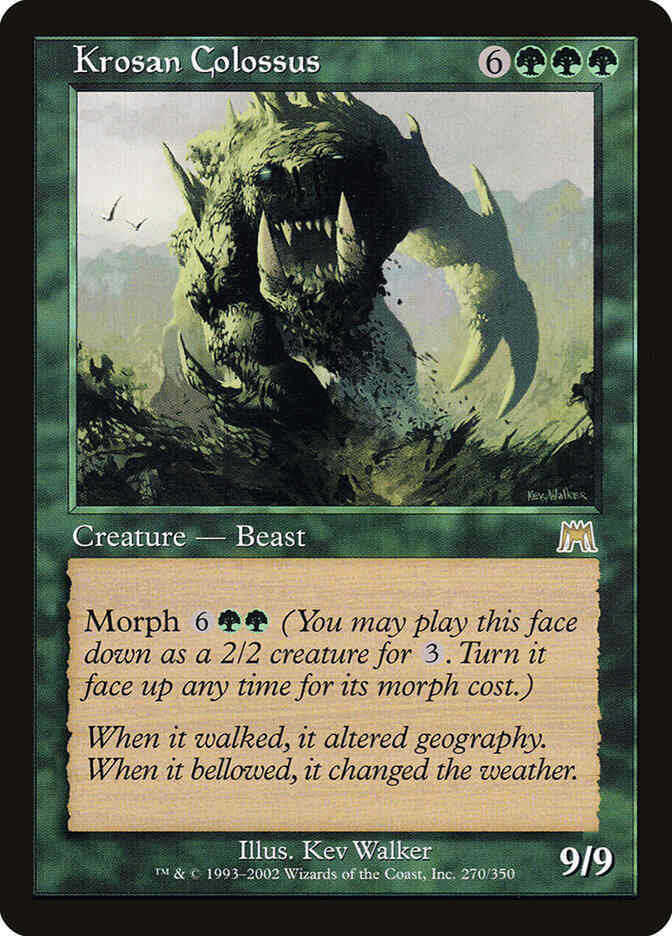 Krosan Colossus [270] [Onslaught] [Non-Foil]