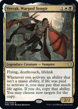 Verrak, Warped Sengir [16] [Dominaria United: Commander] [Non-Foil]