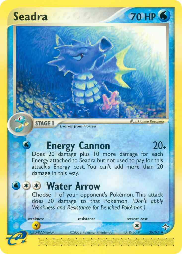 Seadra - 39/97 - Uncommon [ex3-39] [Reverse Holo]