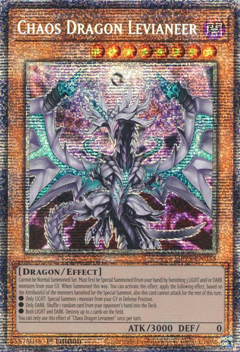 Chaos Dragon Levianeer - MP25-EN035 - Starlight Rare - 1st Edition