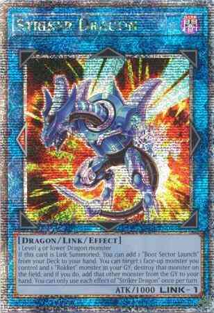 Striker Dragon - RA01-EN046 - Quarter Century Secret Rare - 1st Edition